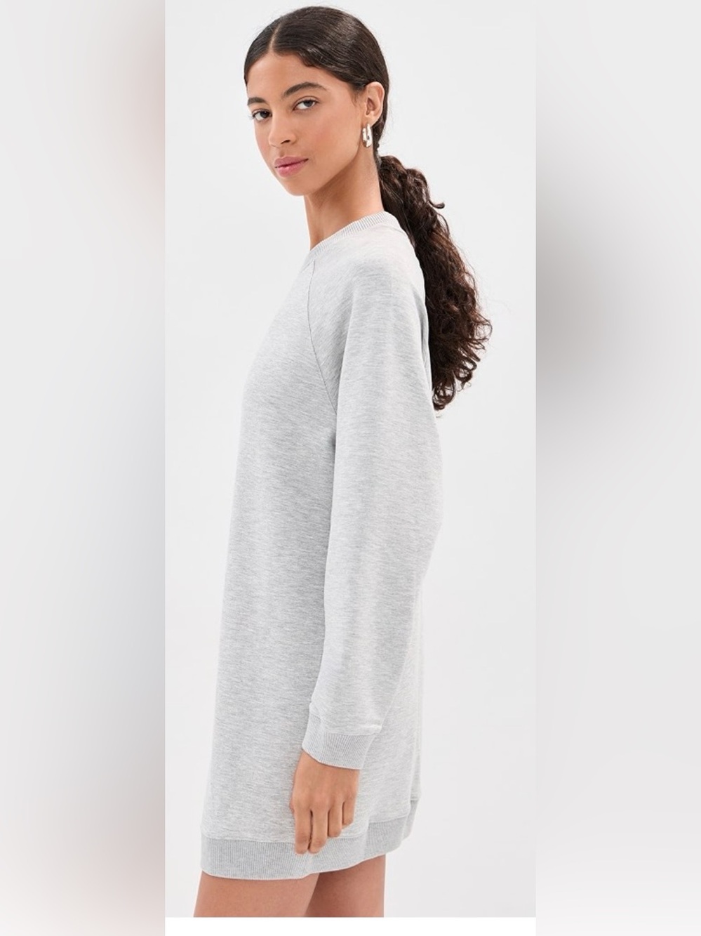 BLACK TAPE Oversized Ribbed Sweater Dress / Longline Tunic Sweater — XL
